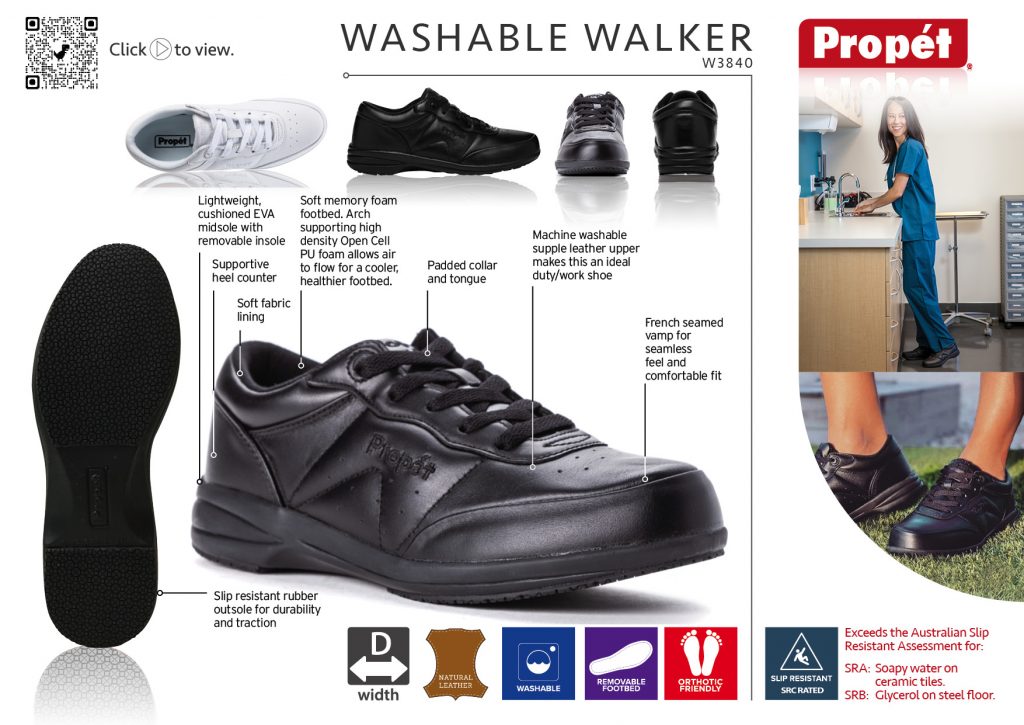 Washable Walker Womens W3840 Washable Walking Shoes